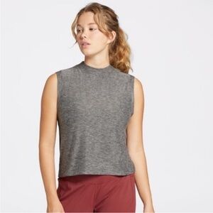Calia Lustralux Mock Neck Sleeveless Tank